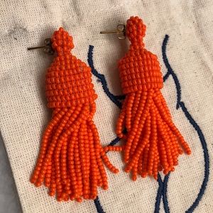 Paloma Wool Beaded Tassel Earrings